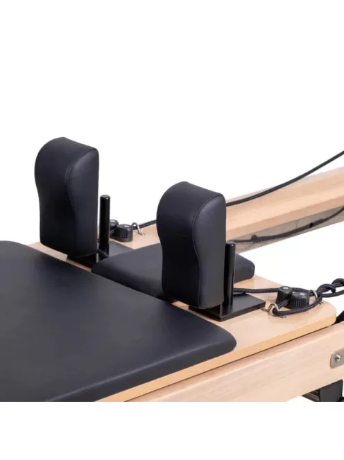 Pilates reformer inSPORTline Driftaler, összecsukható szerkezet biztonsági retesszel, tölgyfából készült váz, speciális pilates-doboz