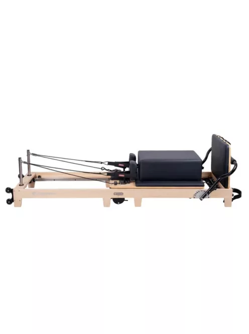 Pilates reformer inSPORTline Driftaler, összecsukható szerkezet biztonsági retesszel, tölgyfából készült váz, speciális pilates-doboz