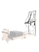 Pilates Reformer torony inSPORTline Driftaler, stabil szerkezet, 53 rögzítőszem, V-alakú fogantyú, négy hosszú és négy rövid prémium rugó