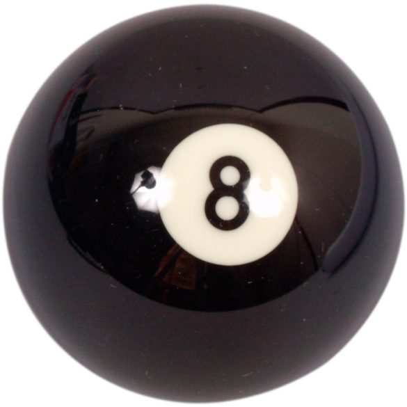 Ball colour 8, 57.2 mm (Aramith)