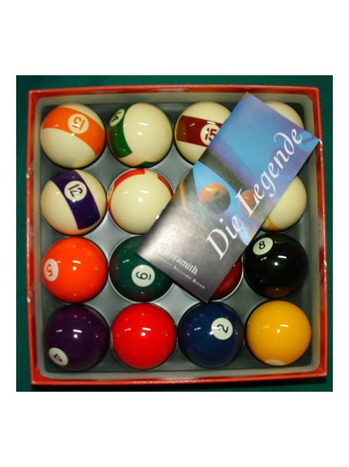 Ball set Aramith home 50,8 mm with small balls, phenolic