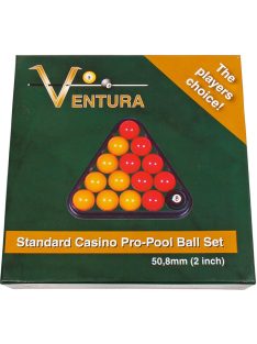 Buffalo Ventura Economy Casino pool golyókészlet, 50.8mm