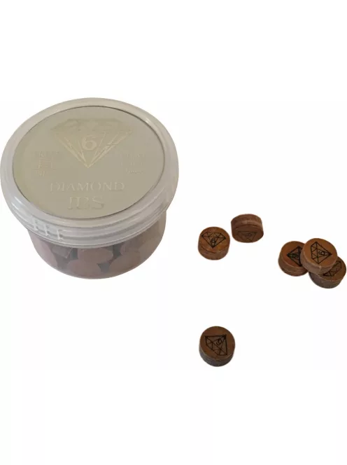 Crayon Leather IBS Diamond 14mm, brown