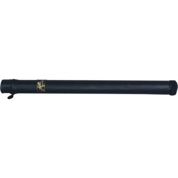 Cue Cases Back Lapert tube, black one piece for 2 piece cue