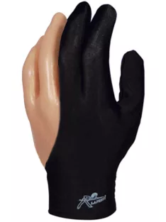Black billiard gloves Laperti "L" size
