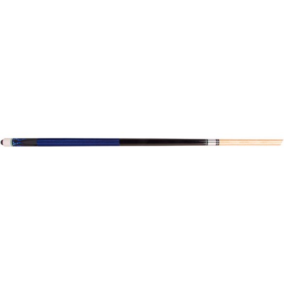 pool cue two piece Buffalo Lucky Blue Flames 145cm
