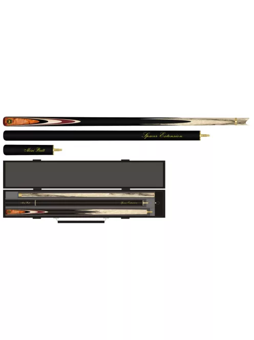 Snooker Cue Buffalo two-piece with case and two extension pieces