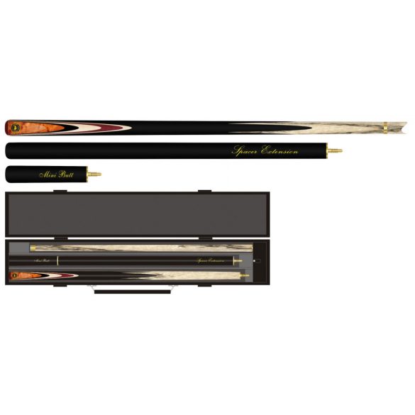 Snooker Cue Buffalo two-piece with case and two extension pieces