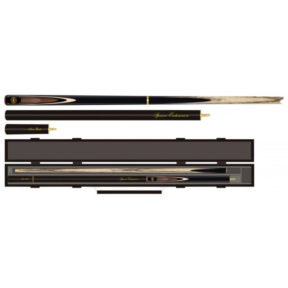 Snooker cue stick Buffalo 3/4 Premium, with case and two different extension pieces