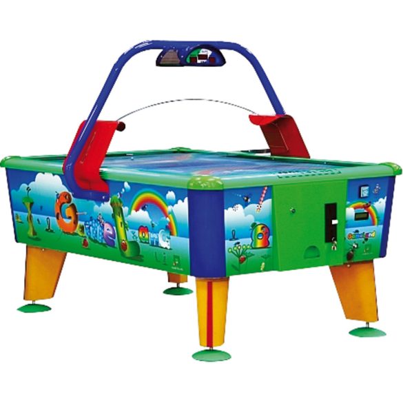 coin indoor Buffalo children's air hockey tables in various designs, sizes 5-6'