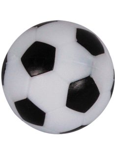 Foosball ball with football pattern black and white 36mm