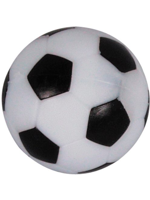 Foosball ball with football pattern black and white 36mm
