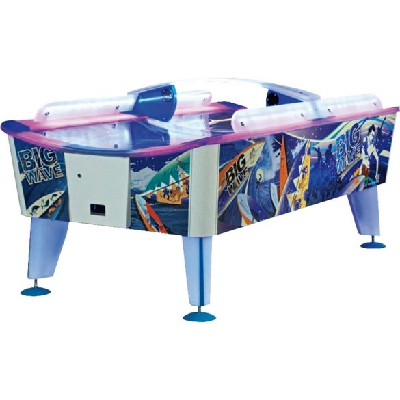coin-operated indoor Buffalo Big Wave air hockey in 8' size