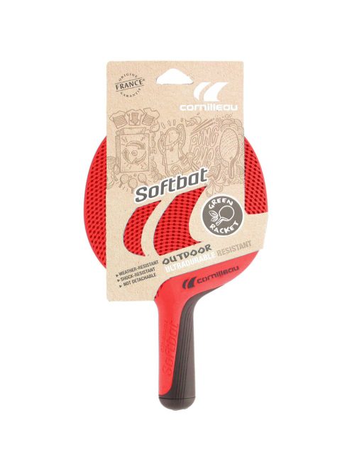 Cornilleau Softbat ping pong ütő kültéri piros