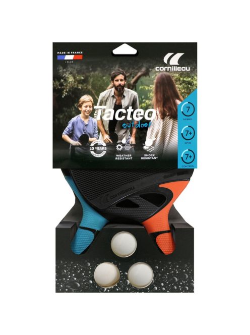 Cornilleau Tacteo Pack Duo softbat kültéri  ping pong szett (2 db ütő és 3 db labda)