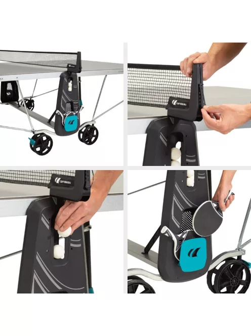 Cornilleau 300X outdoor ping pong table grey