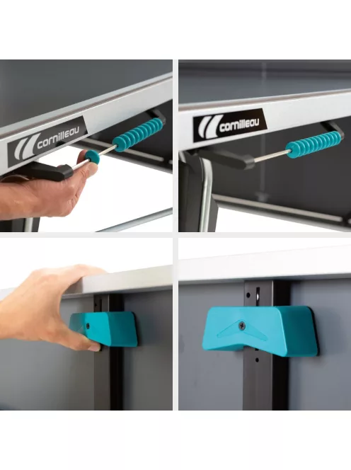 Cornilleau 400X Outdoor Table Tennis Table Blue