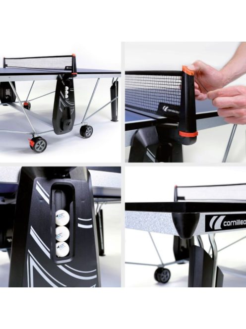 Cornilleau 500 Indoor Ping-Pong Table, Blue