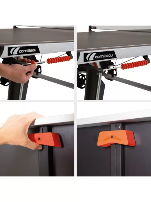 Cornilleau 500X outdoor ping pong table black