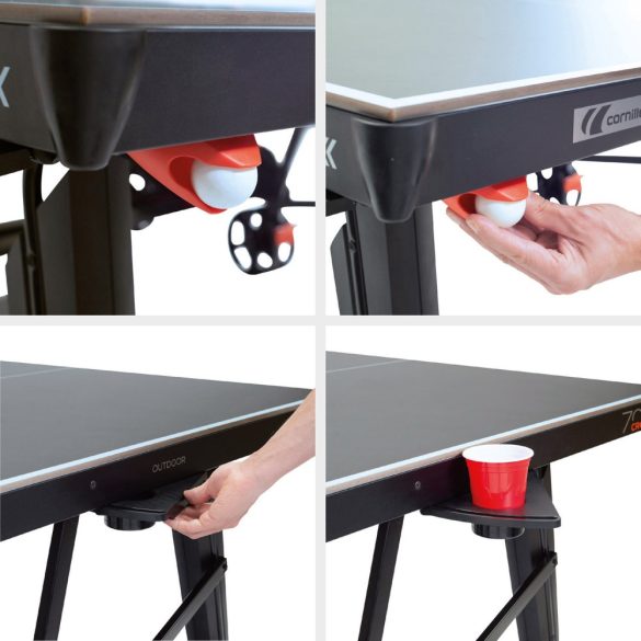 Cornilleau 700X kültéri ping-pong asztal fekete