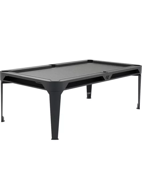 pool billiard table outdoor Cornilleau Hyphen 7' dark grey (with dining table top)
