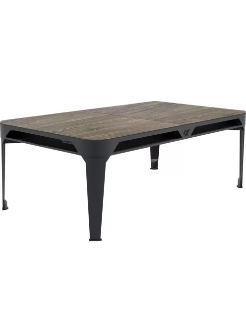 pool billiard table outdoor Cornilleau Hyphen 7' dark grey (with dining table top)