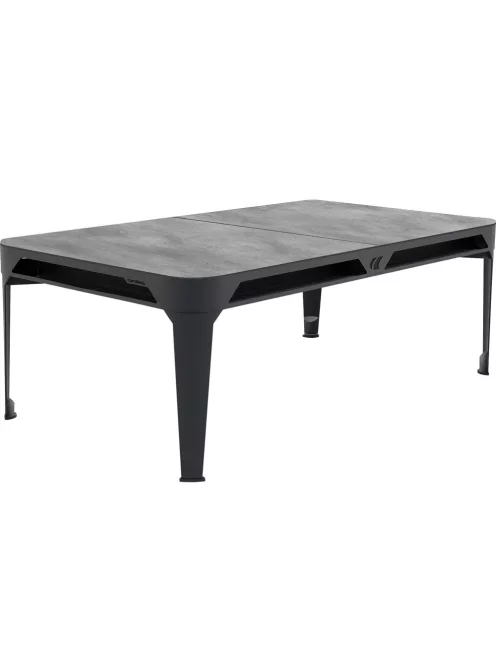 pool billiard table outdoor Cornilleau Hyphen 7' dark grey (with dining table top)