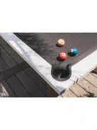 pool biliárd asztal Cornilleau Origin 7' outdoor kültéri fehér (215 x 120cm) étkezőfedlappal