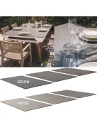 pool biliárd asztal Cornilleau Origin 7' outdoor kültéri fehér (215 x 120cm) étkezőfedlappal