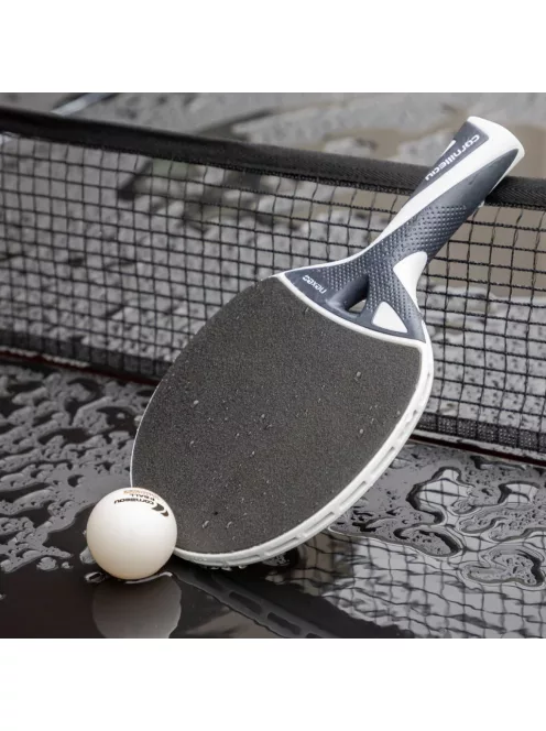 ping pong és étkező asztal  kültéri Cornilleau Hyphen 7' sötét kő színben (szürke-fekete)