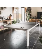 ping pong és étkező asztal kültéri Cornilleau Hyphen 7' fehér