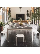 ping pong és étkező asztal kültéri Cornilleau Hyphen 7' fehér