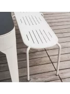 pad ping pong ill. biliárd és étkező asztal kültéri Cornilleau Hyphen 7' sötét fehér-hez, 220cm