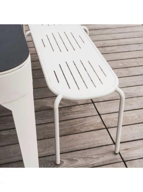 pad ping pong ill. biliárd és étkező asztal kültéri Cornilleau Hyphen 7' sötét fehér-hez, 220cm