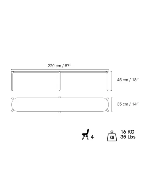 pad ping pong ill. biliárd és étkező asztal kültéri Cornilleau Hyphen 7' sötét fehér-hez, 220cm