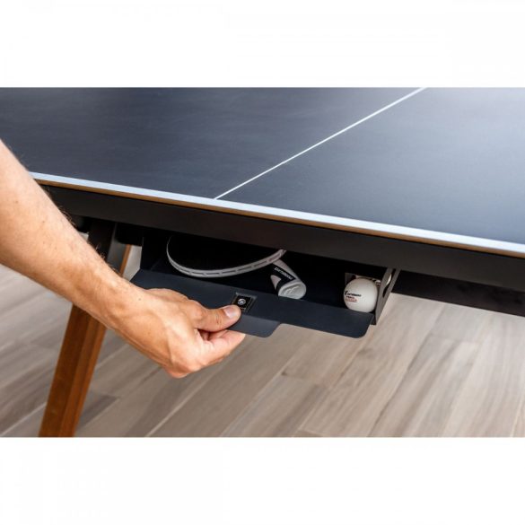 outdoor ping pong table Cornilleau Lifestyle black