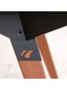 outdoor ping pong table Cornilleau Lifestyle black