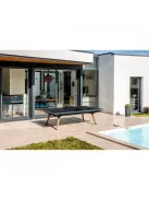 outdoor ping pong table Cornilleau Lifestyle black