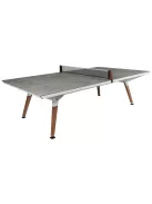 Cornilleau Lifestyle Outdoor Ping-Pong Table in Light Stone White