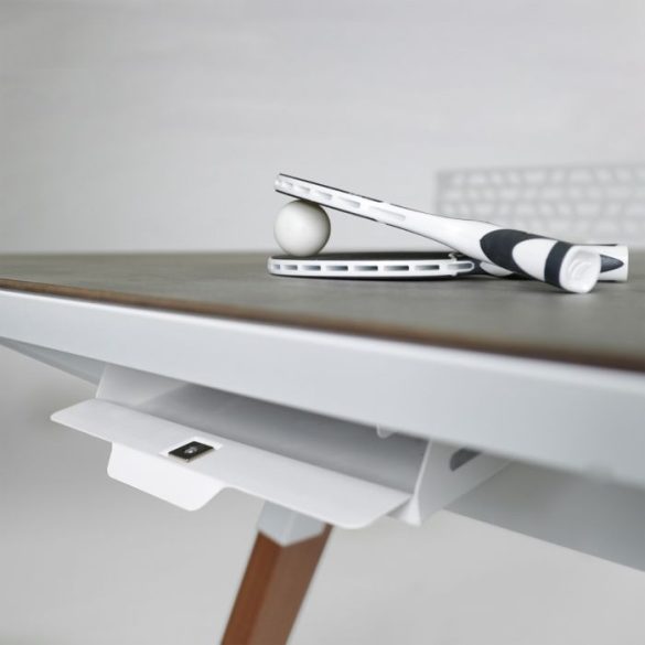 Cornilleau Lifestyle kültéri ping-pong asztal, világos kőfehér
