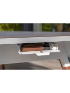 Cornilleau Lifestyle Outdoor Ping-Pong Table in Light Stone White