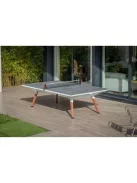Cornilleau Lifestyle Outdoor Ping-Pong Table in Light Stone White