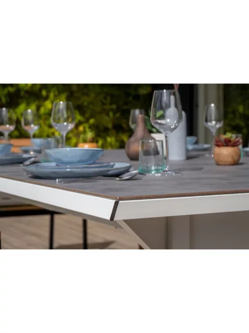 Cornilleau Lifestyle Outdoor Ping-Pong Table in Light Stone White