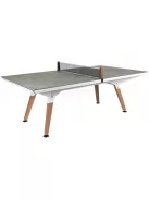 Cornilleau Lifestyle Medium Outdoor Ping Pong Table, White