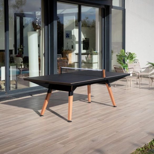 Cornilleau Lifestyle Medium Outdoor Ping-Pong Table, Black