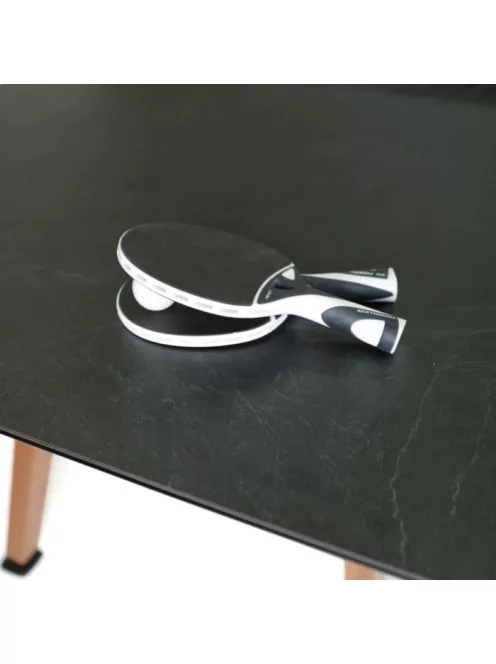 Cornilleau Lifestyle Medium Outdoor Ping-Pong Table, Black