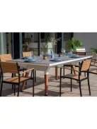 Cornilleau Lifestyle Medium Outdoor Ping Pong Table, White