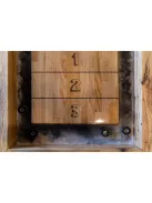 Shuffly antik tölgy Shuffleboard 14ft