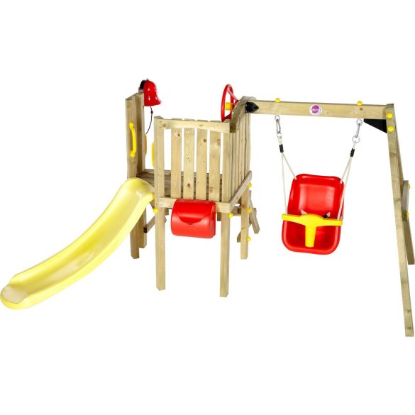 Buffalo Tower Wooden Play Center for Babies and Toddlers