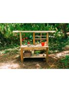 Buffalo kültéri játszó konyha, fa